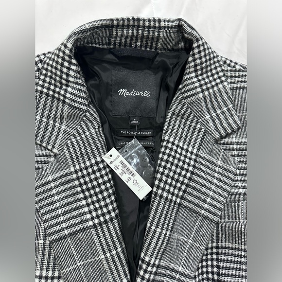 NWT Madewell - The Blazer in Plaid - Picture 6 of 6